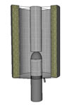 Silenciador Difusor Absortor